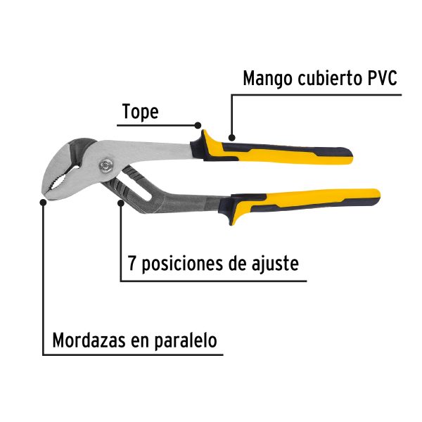 27159 - Pinza de extensión 12' mango Comfort Grip, Pretul