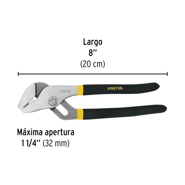 28161 - Pinza de extensión 8' mango de PVC, Pretul