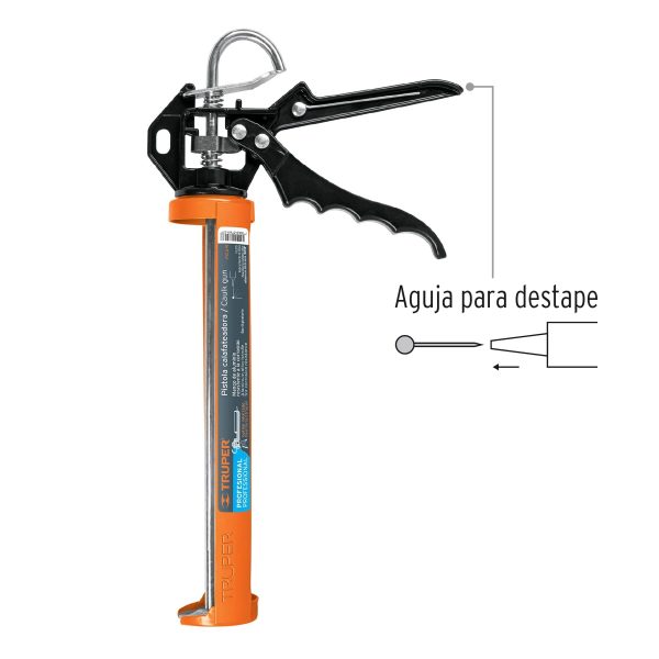 101280 - Pistola calafateadora reforzada, TRUPER
