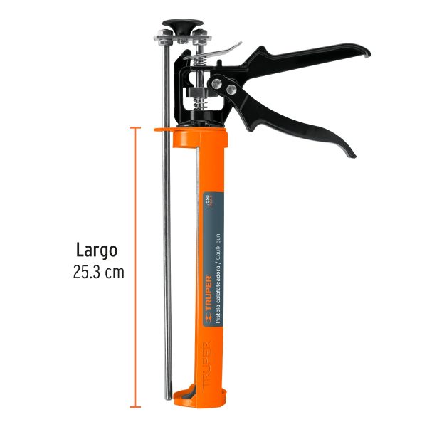 17558 - Pistola calafateadora tipo esqueleto, reforzada, TRUPER