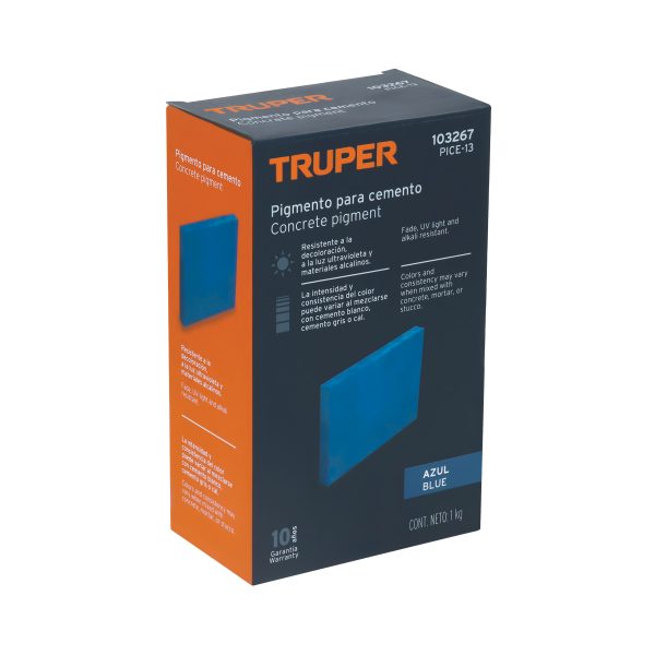 103267 - Pigmento azul para cemento, 1 kg, Truper
