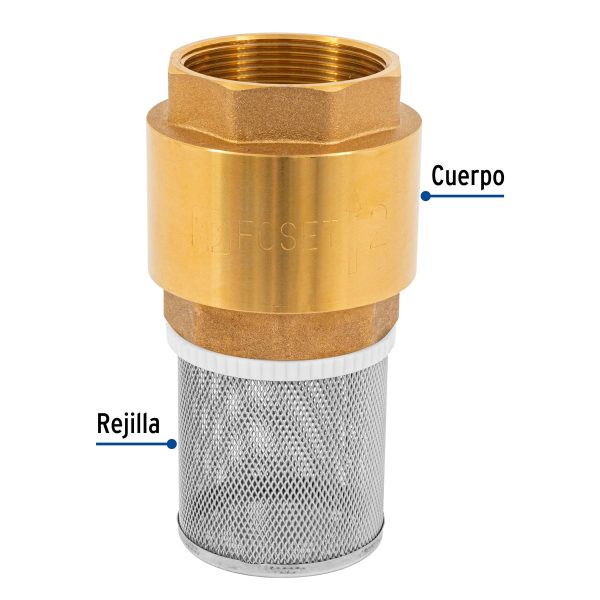 49059 - Pichancha con rejilla acero inoxidable 2', Foset