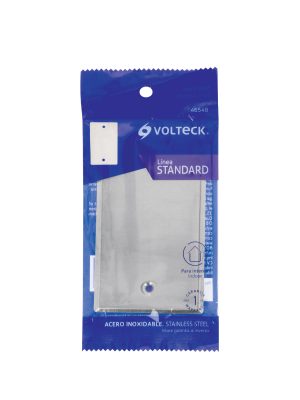 46548 - Placa de Acero Inoxidable ciega, Línea Standard