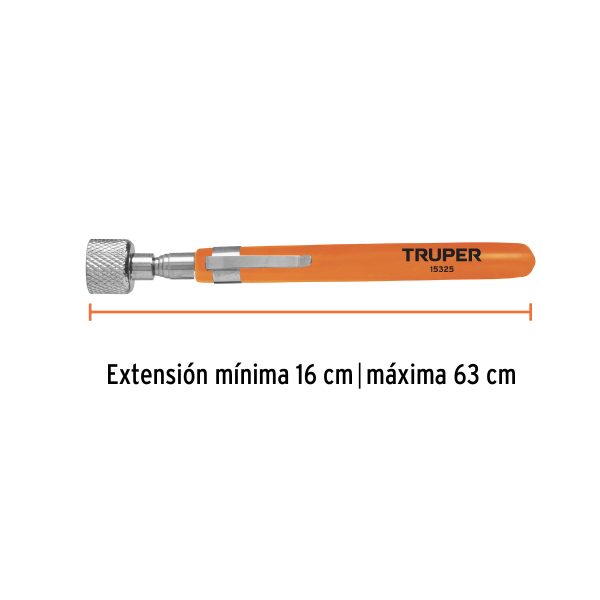 15325 - Imán extensible de acero inoxidable, 3.6 kg, Truper