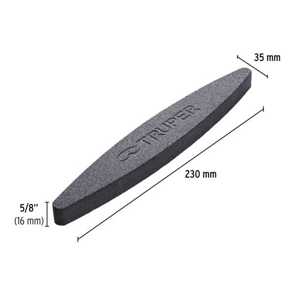 14726 - Piedra para afilar guadaña, grano 90, Truper