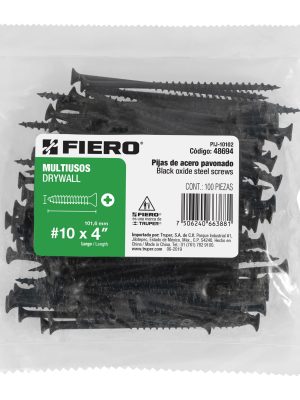 PIJ-10102E1.jpg 48694 - Bolsa con 100 pijas #10 x 4' multiusos, Fiero