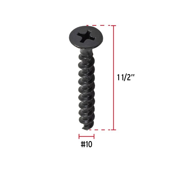 44349 - Bolsa con 100 pijas #10 x 1-1/2' multiusos, Fiero