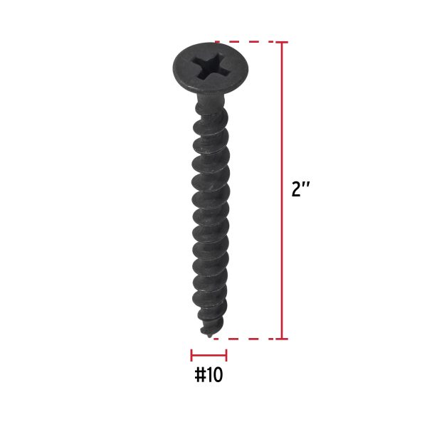 44350 - Bolsa con 100 pijas #10 x 2' multiusos, Fiero