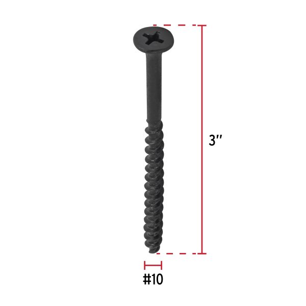 44352 - Bolsa con 100 pijas #10 x 3' multiusos, Fiero