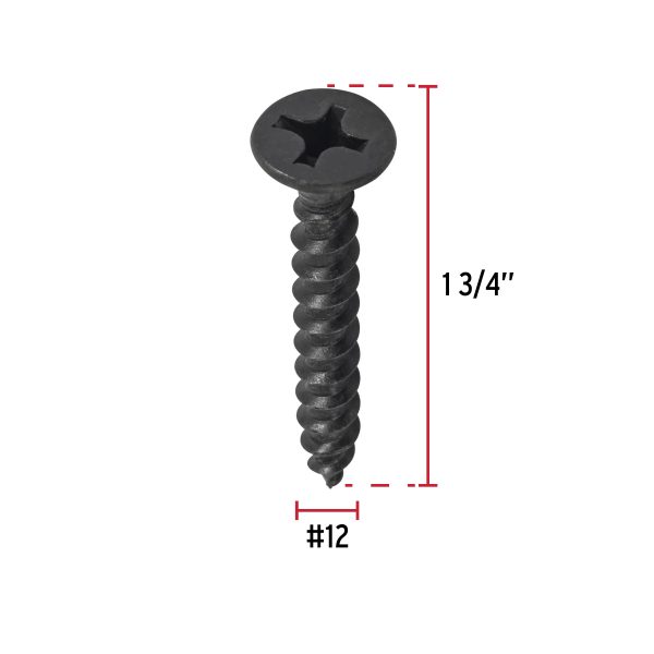 48698 - Bolsa con 100 pijas #12 x 1-3/4' multiusos, Fiero