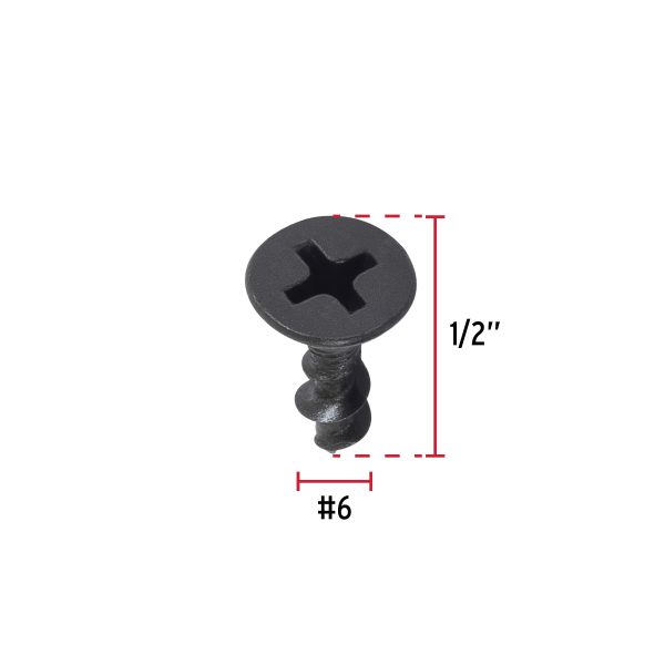 44335 - Bolsa con 100 pijas #6 x 1/2' multiusos, Fiero