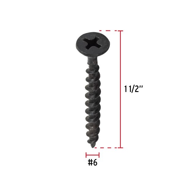 44339 - Bolsa con 100 pijas #6 x 1-1/2' multiusos, Fiero