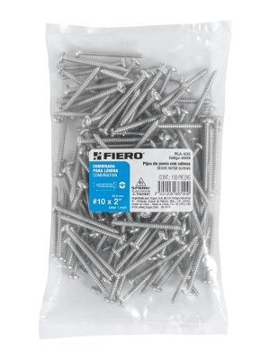 44426 - Bolsa con 150 pijas para lámina, #10 x 2', Fiero