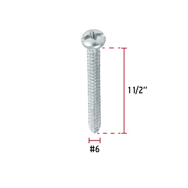 48723 - Bolsa con 200 pijas para lámina, #6 x 1-1/2', Fiero