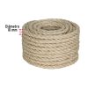 45659 - Piola de Sisal de 10 mm x 15 m natural, Fiero