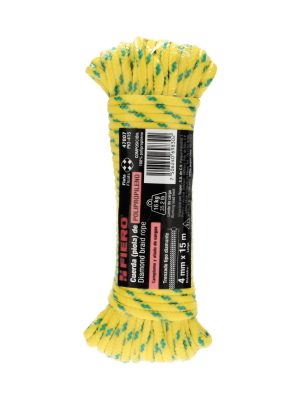 47807 - Piola de polipropileno trenzada de 4mm x 15m en madeja