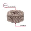45579 - Piola de nylon paracord de 4mm, rollo, camo, 1kg, Fiero