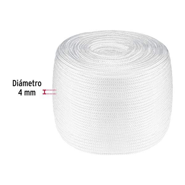 49752 - Piola de poliéster diamante de 4 mm, 1 kg, FIERO