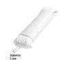 48393 - Piola de poliéster diamante de 5mmx15m blanca, madeja, FIERO