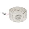 45837 - Piola de algodón de 6 mm, rollo, natural, 1 kg, FIERO