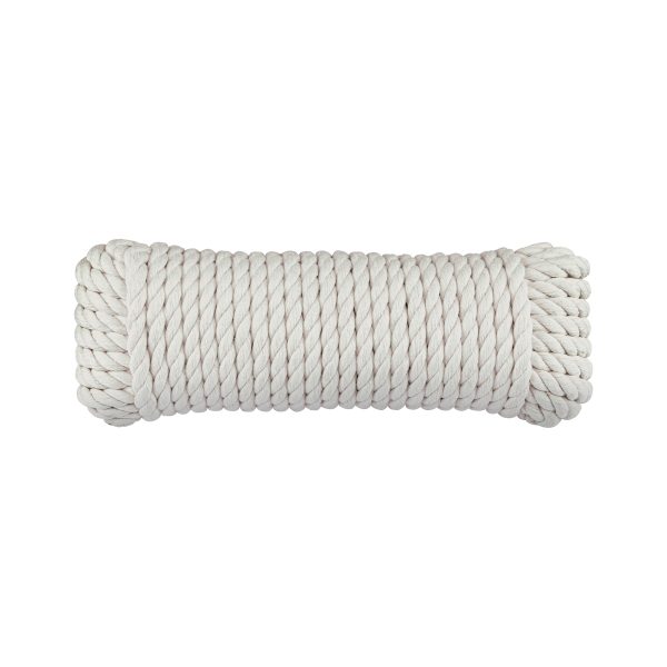 45694 - Piola de Algodón de 8 mm x 15 m natural, Fiero