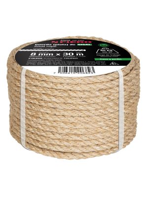 PIO-830SE1.jpg 45658 - Piola de Sisal de 8 mm x 30 m natural, Fiero