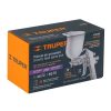 101855 - Pistola p/pintar gravedad LVMP vaso plástico, 1.4 mm, Truper