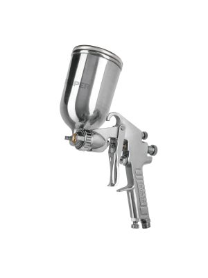 11989 - Pistola p/pintar gravedad LVMP vaso aluminio, 1 mm, Truper