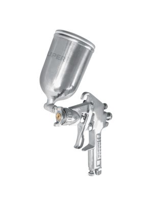 11095 - Pistola p/pintar gravedad LVMP vaso aluminio, 1.4 mm, Truper