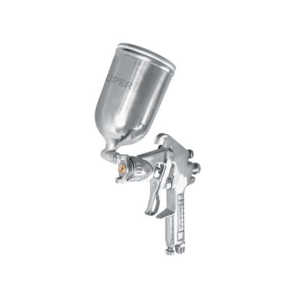 11095 - Pistola p/pintar gravedad LVMP vaso aluminio, 1.4 mm, Truper