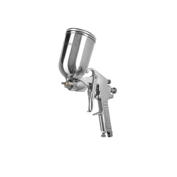 13060 - Pistola p/pintar gravedad LVMP vaso aluminio, 2 mm, Truper