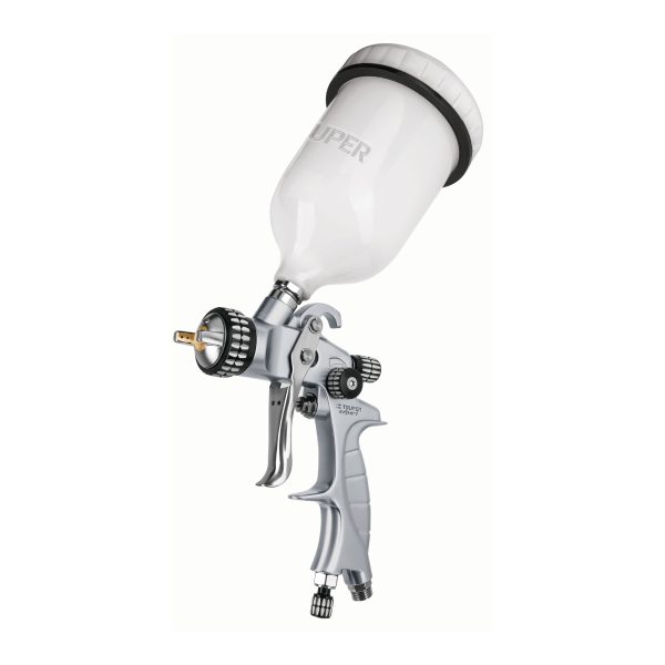 14031 - Pistola p/pintar gravedad HVLP vaso plástico, 1.4 mm, Expert