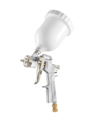 103929 - Pistola p/pintar Híbrida vaso plástico,3.0mm, TRUPER