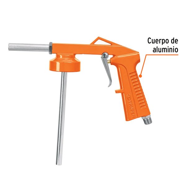 19232 - Pistola de aluminio para recubrimientos (body), TRUPER