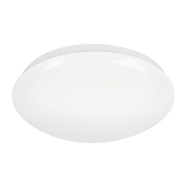 47376 - Luminario LED 18W plafón decorativo liso, luz de día, BASIC