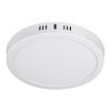 48258 - Luminario LED tipo plafón 18 W, redondo, luz cálida, blanco