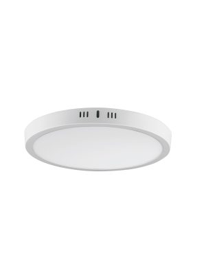 46717 - Luminario LED tipo plafón 24 W, redondo, luz de día, blanco