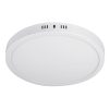48259 - Luminario LED tipo plafón 24 W, redondo, luz cálida, blanco