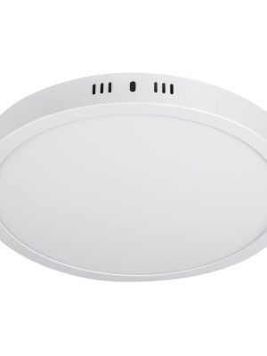 PLA-209LC.jpg 48259 - Luminario LED tipo plafón 24 W, redondo, luz cálida, blanco