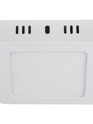 PLA-210L.jpg 47442 - Luminario LED tipo plafón 6 W, cuadrado, luz de día, blanco