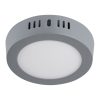47346 - Luminario LED tipo plafón 6 W, redondo, luz de día, gris