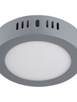 PLA-214L.jpg 47346 - Luminario LED tipo plafón 6 W, redondo, luz de día, gris
