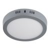 47347 - Luminario LED tipo plafón 12 W, redondo, luz de día, gris