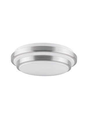 29008 - Luminario LED 22W plafón decorativo metálico, luz día, BASIC