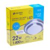 PLA-704LE1.jpg 29008 - Luminario LED 22W plafón decorativo metálico, luz día, BASIC