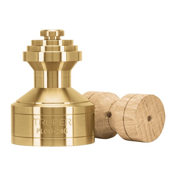 11823 - Plomada de latón 24 oz tipo Guatemala, Truper