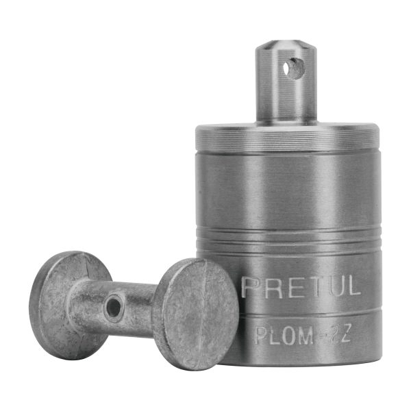 22462 - Plomada metálica de 310 g con centro, Pretul