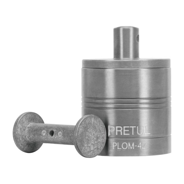 22464 - Plomada metálica de 675 g con centro, Pretul