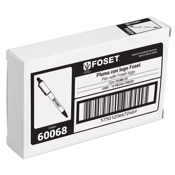 60068 - Pluma retráctil, Foset