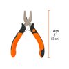 17371 - Mini pinza para electricista 5' mango Comfort Grip, Truper